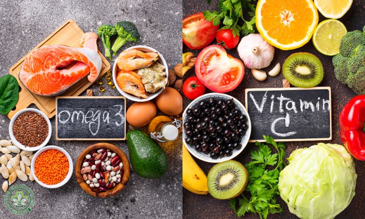 3.1. Nhóm thực phẩm chứa Omega 3 và Vitamin C 1 3.1. Nhóm thực phẩm chứa Omega 3 và Vitamin C 1