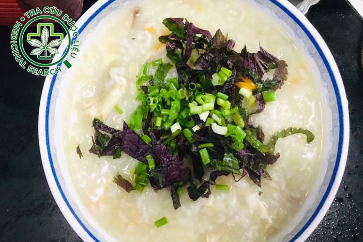 1.8. Cháo lá tía tô 1