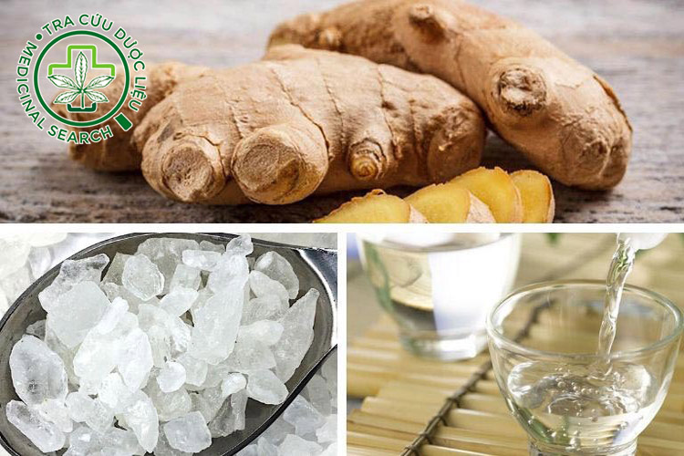 2.2. Gừng và đường phèn 1