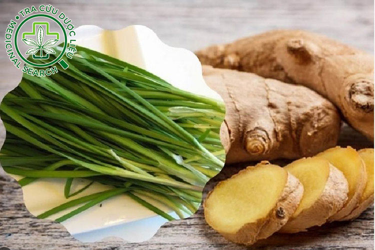 2.8. Gừng và lá hẹ 1