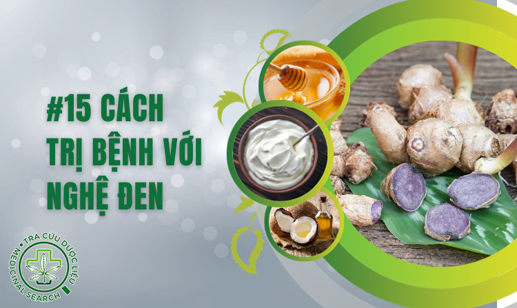 15 cách sử dụng nghệ đen tươi chữa bệnh hữu hiệu 1