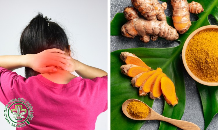 2.7. Chữa đau vai gáy bằng nghệ 1