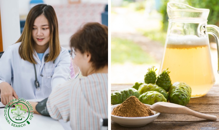 7. Trị huyết áp cao bằng cây nhàu 1 7. Trị huyết áp cao bằng cây nhàu 1