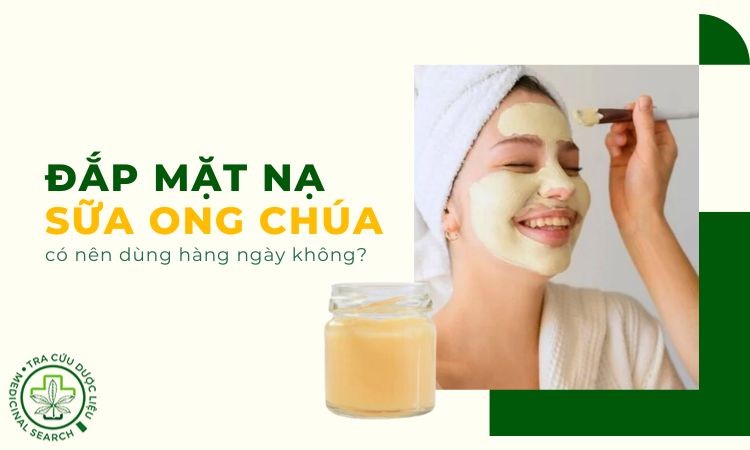 Có nên đắp mặt nạ sữa ong chúa hàng ngày không? 1