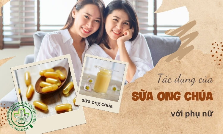 7 tác dụng độc đáo của sữa ong chúa đối với phụ nữ 1