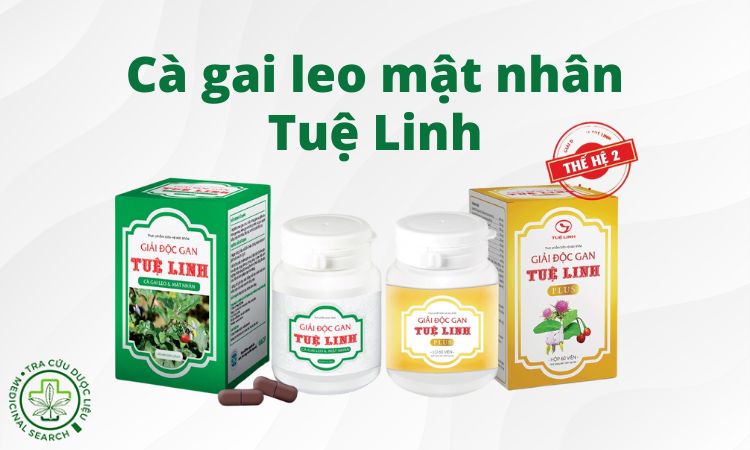 Viên uống cà gai leo mật nhân Tuệ Linh - hỗ trợ giải độc gan 1